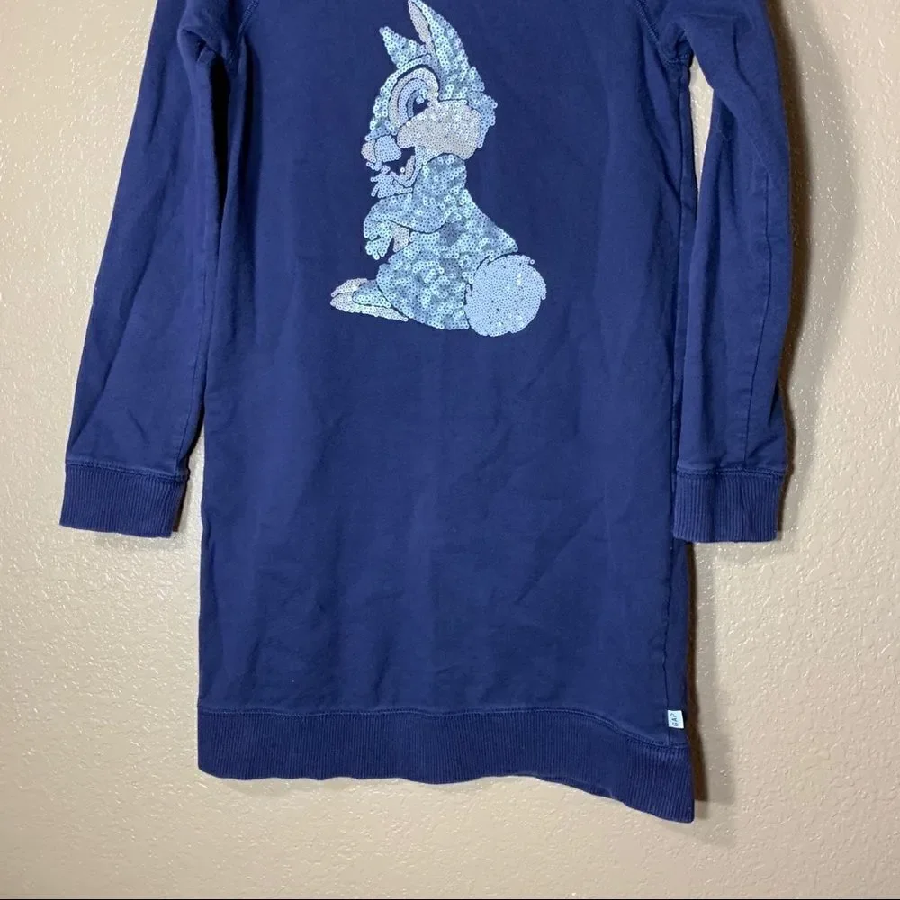 Gap Disney thumper girls long sleeve dress‎